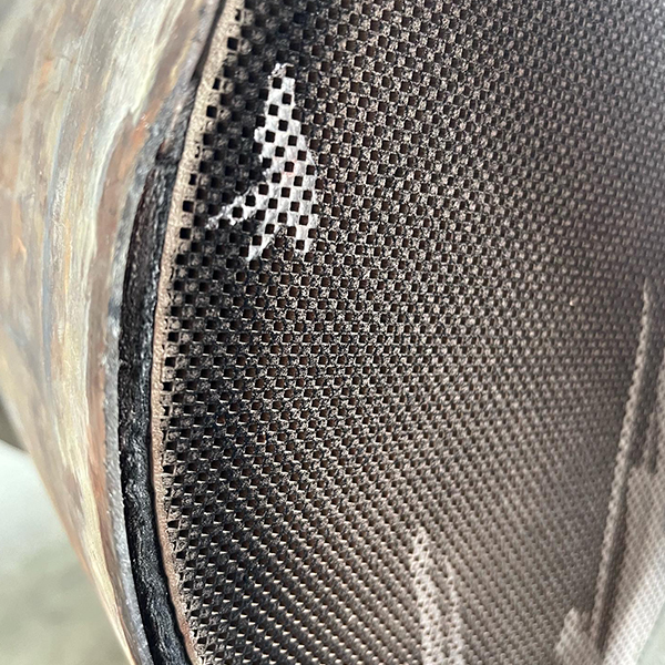 DPF przed czyszczeniem MOREM